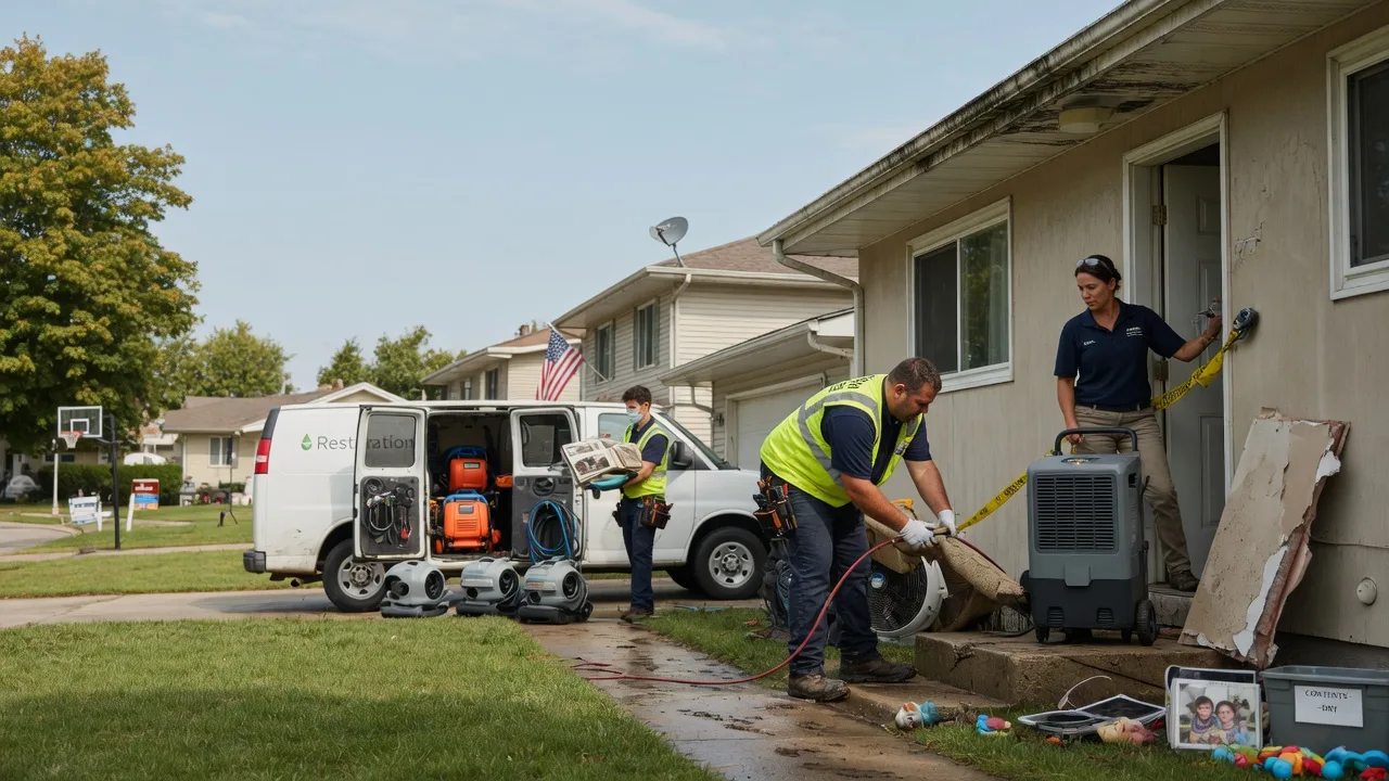 Water Damage Restoration in Columbia, NC near me